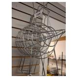 Winco FF-10 Chrome Fryer Filter Stand