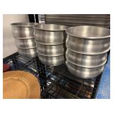 Winco Aluminum Dough Pan