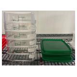 Clear Food Storage Containers with Lids