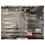 Clear Cambro Food Storage Pans