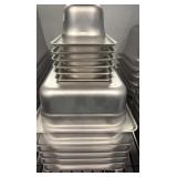 Stainless Steel Steam Table Pans Assortment sauce