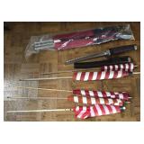 Japanese-Inspired Swords/Flags