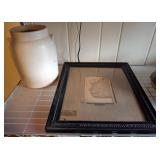 Framed Sketch of 1861-1865 Artillery Flag