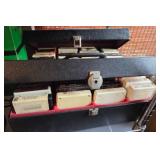 8-Track Tapes with Storage Cases