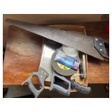 Hand Saws and Dust Mask Set