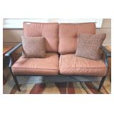 Indoor/Outdoor Loveseat with Cushions