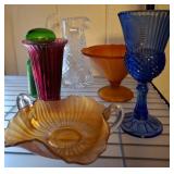 Colored Glassware and Vessels