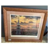 Framed Print ï¿½Charleston at Sunrise, 1863ï¿½
