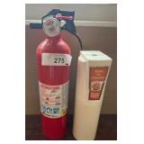 Two Fire Extinguishers, Kidde and First Alert