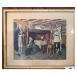 Framed Print ï¿½The Governor Who Healed the Sickï¿½
