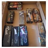 Boxed Folding Knives Collection