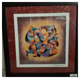 Signed Anatole Krasnyansky, Steriolithograph W/