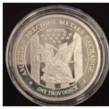 APMEX 1 Troy Oz .999 Fine Silver Round