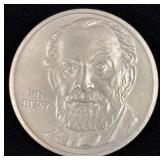 1982 Baron E. De Rothschild Silver Coin