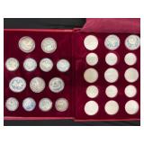 1980 Moscow Olympics Commemorative Silver Coin Set