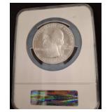 2010 Grand Canyon 5 oz Silver Quarter NGC MS69