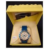 Invicta Pro Diver Watch with Blue Bezel and Band