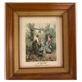 Framed Print of ï¿½At the Wellï¿½ by D. Ridgeway Knigh