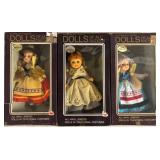 Dolls Of All Nations in Original Boxes