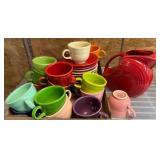 Fiesta Dinnerware and Pitcher Set