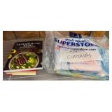 Two Keto Cookbooks and Shower Curtains