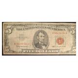 1934 $5 United States Note ï¿½ Red Seal