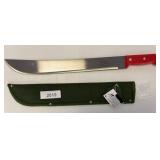 Valley KNMA-16 Machete with Green Sheath