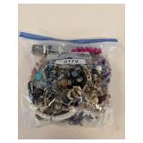 Costume Jewelry Lot in Resealable Bag