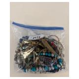 Bag of Assorted Costume Jewelry