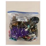 Bag of Assorted Costume Jewelry and Accessories