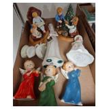 Porcelain Figurines Lot with Avon and Brinnco