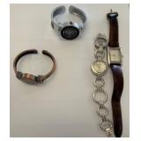 Four Assorted Womenï¿½s Wristwatches