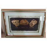 Framed Jeanne Elmore Print, 22x16in