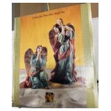 Grandeur Noel Collectible Porcelain Angel Set