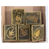 Gold-Plated Christmas Decorations