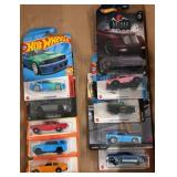 Packaged Hot Wheels Cars (10 Total)