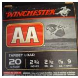 Winchester 20 Gauge AA Target Load Box