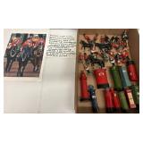Britains Metal Figures and Postal Boxes Set