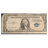 1935 Series SC 5 One Dollar Silver Certificate