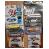 Die-Cast Model Cars, Various Brands