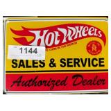 Hot Wheels Metal Sign, Sales & Service