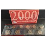 2000 Denver Uncirculated Coin Set by US Mint