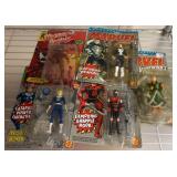 6 Marvel Action Figures in Original Packaging