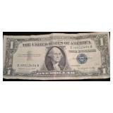 1957 One Dollar Silver Certificate Note