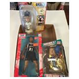 Sports Figures Lot: Ruth, Duncan, Clemens