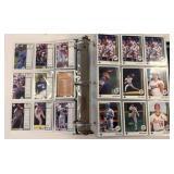 Binder With Assorted Baseball Cards