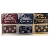 2004 50 State Quarters Sets (3 Editions)