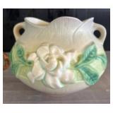 Roseville Pottery Vase with Raised Floral Design