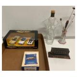 Collectibles Including Cars and Glass Items