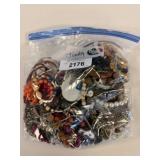 Costume Jewelry in Bag
